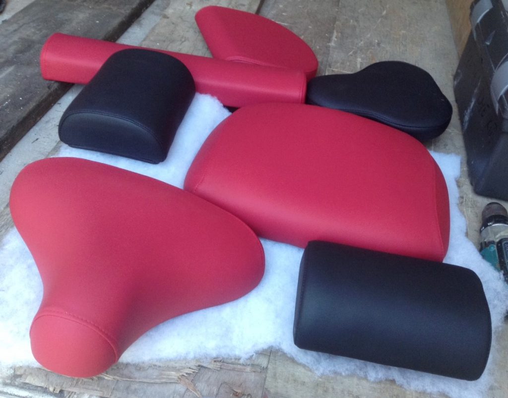 Gym pads after upholster