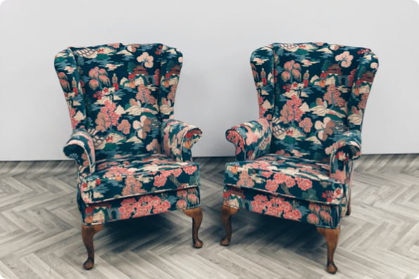 Cost To Reupholster A Chair, Cost To Recover Wingback Chair Uk