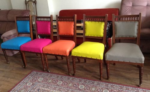 Colourful Dining Chairs South West, Reupholster Leather Dining Chairs Uk