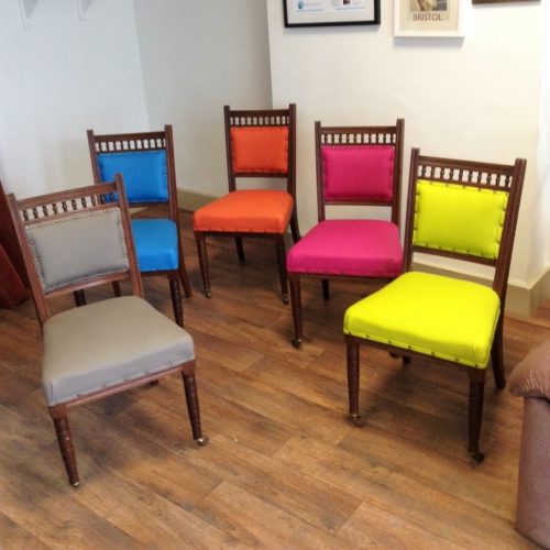 Colourful Dining Chairs South West, How To Reupholster A Dining Chair Uk