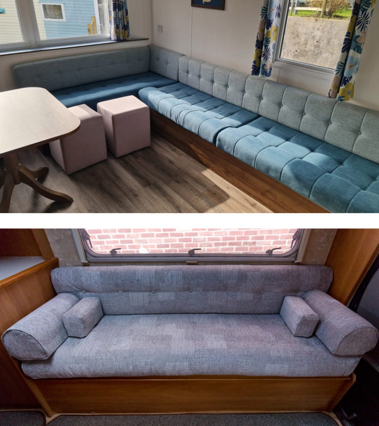 Caravan, Motorhome & Boat Upholstery in UK & Bristol South West Upholstery