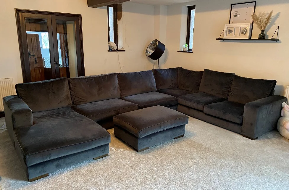 leather sofa reupholstery cost uk