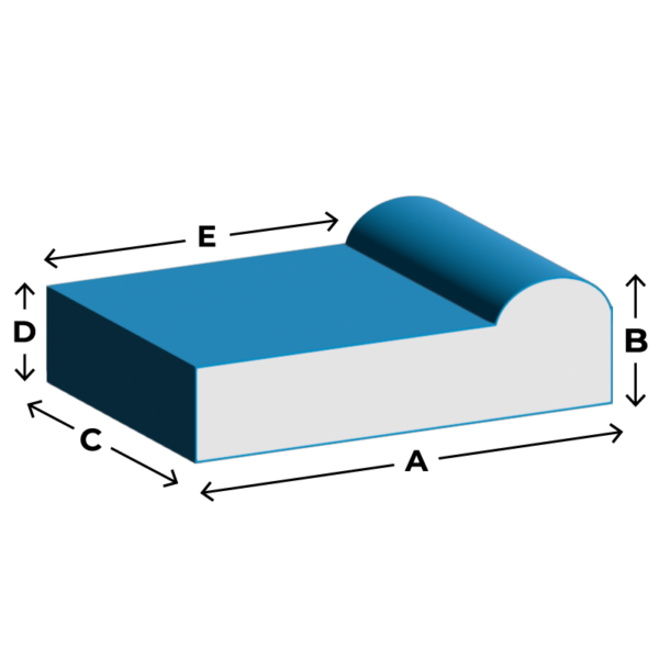 SMALL SQUARE CUSHION THE CARAVAN