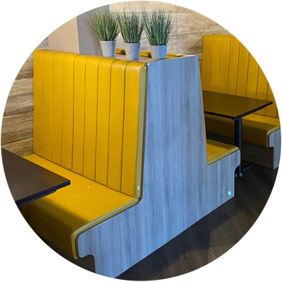 Banquette Seating Upholstery Services