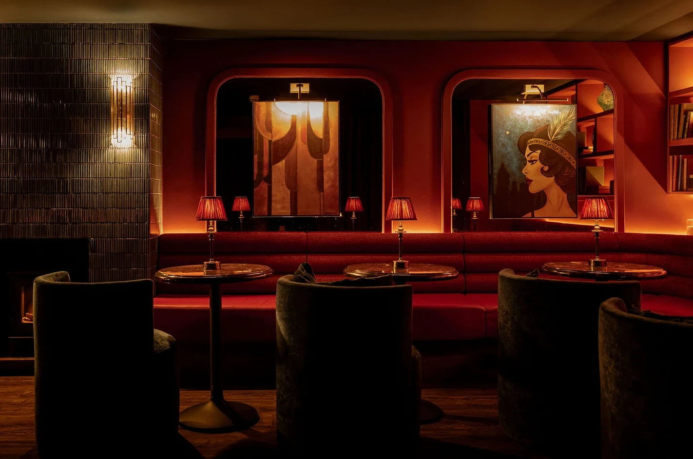 Banquette Seating Hush Club 8