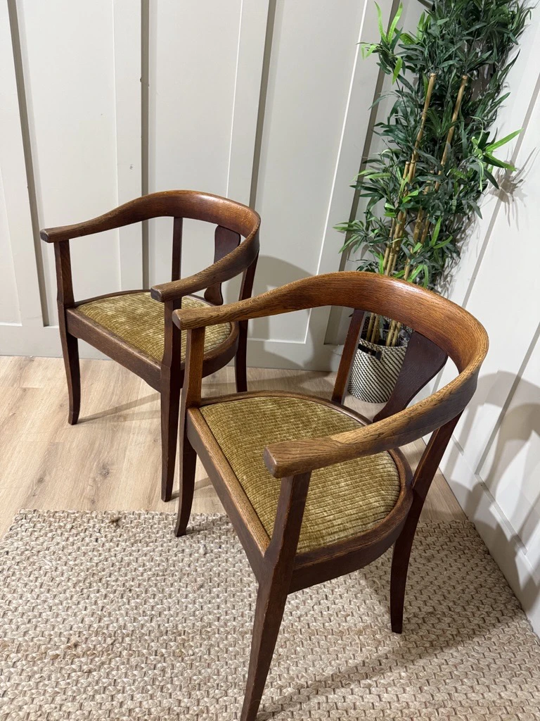Two elegant classic carver chairs
